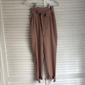 Elegant Tan Women's Pants